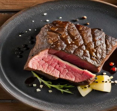 New York con mantequilla de ajo