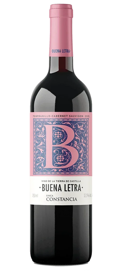 Vino Tinto Español Buena Letra Tempranillo Cabernet Sauvignon - Wine.com.mx