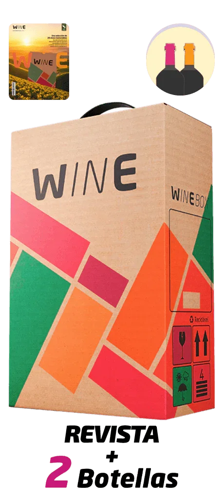 WineBox Bienvenidos Plan Revista + 2 Botellas
