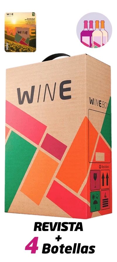 WineBox Bienvenidos Plan Revista + 4 Botellas